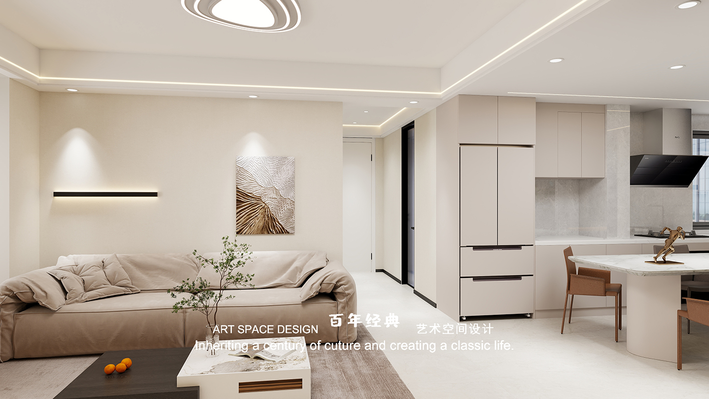 江樾府李女士的家更新油漆阶段